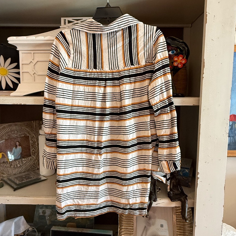 Free People FP Beach movement striped breaker tunic top XS - Picture 6 of 6